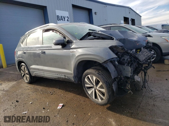 2023 Volkswagen Taos SE z VIN 3VVNX7B2XPM342198, wystawiony jako Copart lot #83574244 z przebiegiem 18 732 mil mil oraz Szkoda całkowita • Salvage title. Historia ofert i sprzedaży dostępna na DreamBid. Obrazek 4.