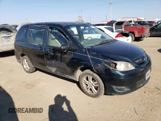 2004 Mazda MPV LX with VIN JM3LW28A740524165, listed as a Copart auction lot 50571435 with 201,189 mi miles and Salvage Title. Bid and sale history available at carsss.com. Image 4.