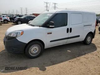 2020 Ram ProMaster City Cargo Tradesman with VIN ZFBHRFAB3L6P17119, listed as a Copart auction lot 64652614 with 202,944 mi miles and Clean Title. Bid and sale history available at DreamBid. Image 1.
