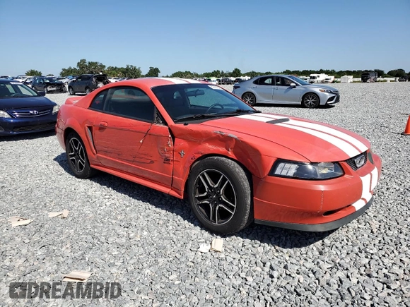 2000 Ford Mustang with VIN 1FAFP4045YF162222, listed as a Copart auction lot 52357355 with 216,251 mi miles and Salvage Title. Bid and sale history available at carsss.com. Image 4.