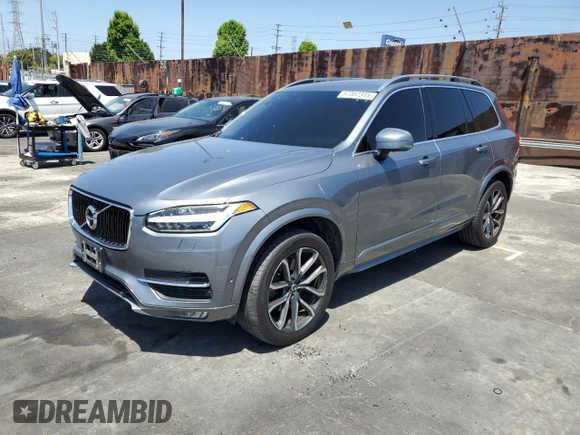 2016 Volvo XC90 T6 Momentum with VIN YV4A22PKXG1064288, listed as a Copart auction lot 57357315 with 121,331 mi miles and Salvage title. Bid and sale history available at DreamBid. Image 1.