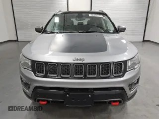 2020 Jeep Compass Trailhawk with VIN 3C4NJDDB7LT163533, listed as a Copart auction lot 55056085 with 9,815 mi miles and Clean Title. Bid and sale history available at carsss.com. Image 5.