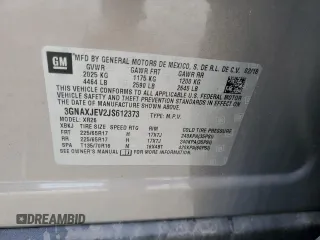 2018 Chevrolet Equinox LT with VIN 3GNAXJEV2JS612373, listed as a Copart auction lot 59193535 with 69,558 mi miles and Non repairable. Bid and sale history available at DreamBid. Image 13.