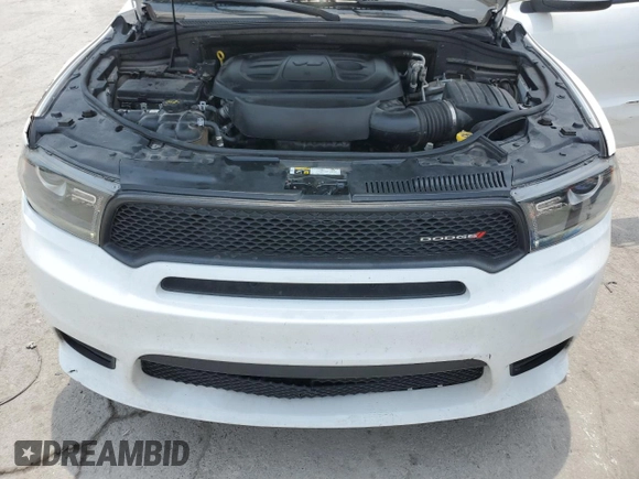 2020 Dodge Durango GT with VIN 1C4RDHDG5LC307927, listed as a Copart auction lot 59766255 with 129,736 mi miles and Salvage title. Bid and sale history available at DreamBid. Image 11.