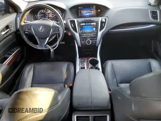 2016 Acura TLX Advance with VIN 19UUB2F72GA011664, listed as a Copart auction lot 84757454 with 130,617 mi miles and Clean title. Bid and sale history available at DreamBid. Image 8.