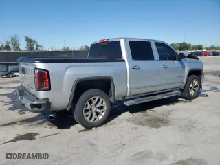 2017 GMC Sierra 1500 SLT with VIN 3GTU2NEC4HG474083, listed as a Copart auction lot 48921515 with 0 mi miles and Salvage Title. Bid and sale history available at carsss.com. Image 3.