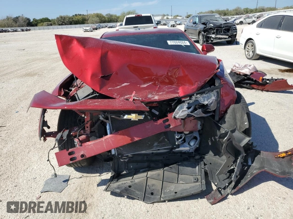 2022 Chevrolet Camaro 1LT with VIN 1G1FA1RS5N0110799, listed as a Copart auction lot 77024024 with Not Provided miles and Salvage Title. Bid and sale history available at DreamBid. Image 5.