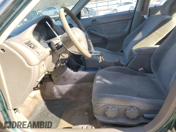 1999 Honda Civic LX with VIN 2HGEJ6676XH573762, listed as a Copart auction lot 44687825 with 272,852 mi miles and Salvage Title. Bid and sale history available at DreamBid. Image 7.