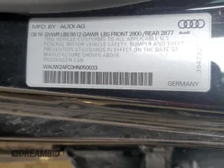 2017 Audi A7 Premium Plus с VIN WAUW2AFC0HN050033, выставлен на аукционе Copart как лот 51229005 с пробегом 110 264 миль миль и Списание • Salvage title. История ставок и продаж доступна на DreamBid. Изображение 13.
