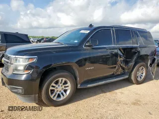 2018 Chevrolet Tahoe LT with VIN 1GNSKBKC9JR340208, listed as a Copart auction lot 61205995 with 109,452 mi miles and Salvage title. Bid and sale history available at DreamBid. Image 1.