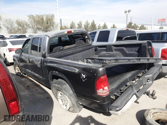 2002 Dodge Dakota Sport with VIN 1B7HG38N32S687496, listed as a Copart auction lot 88584635 with 0 mi miles and Non Repairable. Bid and sale history available at carsss.com. Image 2.