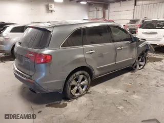 2012 Acura MDX Tech/Entertainment Pkg with VIN 2HNYD2H4XCH514040, listed as a IAAI auction lot 41564500 with 116,295 mi miles. Bid and sale history available at carsss.com. Image 4.