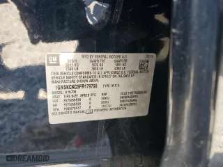 2015 Chevrolet Tahoe LTZ with VIN 1GNSKCKC5FR179790, listed as a Copart auction lot 49684775 with 157,117 mi miles and Salvage Title. Bid and sale history available at carsss.com. Image 12.