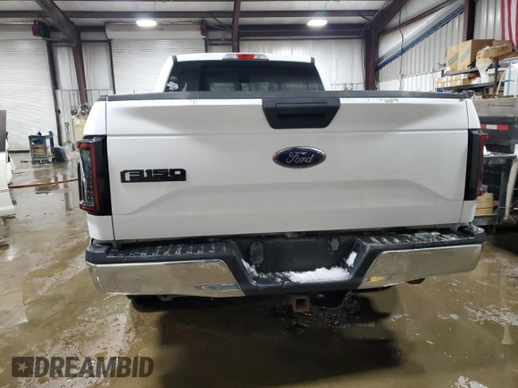 2017 Ford F-150 XL with VIN 1FTEX1CP0HKD23898, listed as a Copart auction lot 45652665 with 0 mi miles and Salvage Title. Bid and sale history available at carsss.com. Image 6.