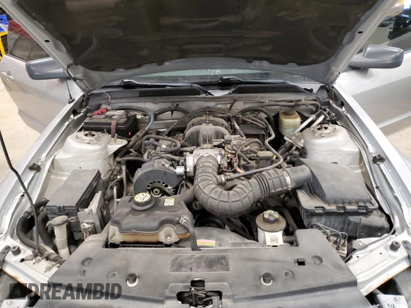 2005 Ford Mustang Deluxe with VIN 1ZVFT84N155208479, listed as a Copart auction lot 43827665 with 139,599 mi miles and Clean title. Bid and sale history available at DreamBid. Image 11.