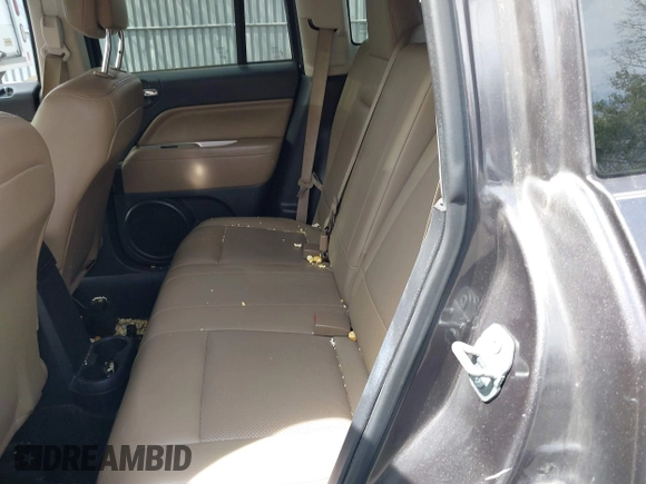 2017 Jeep Compass High Altitude with VIN 1C4NJDEB5HD175630, listed as a IAAI auction lot 42066679 with 114,585 mi miles. Bid and sale history available at carsss.com. Image 8.