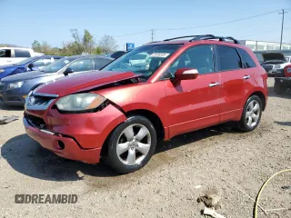 2007 Acura RDX Technology with VIN 5J8TB18507A014855, listed as a Copart auction lot 55836505 with 225,058 mi miles and Salvage title. Bid and sale history available at DreamBid. Image 1.