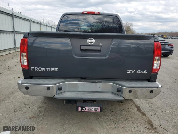 2013 Nissan Frontier SV with VIN 1N6AD0EV7DN740874, listed as a Copart auction lot 50489305 with 132,450 mi miles and Salvage Title. Bid and sale history available at carsss.com. Image 6.
