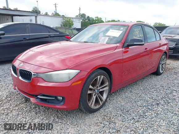 2012 BMW 3 Series 328i with VIN WBA3A5C55CF348003, listed as a IAAI auction lot 42034401 with 207,550 mi miles. Bid and sale history available at carsss.com. Image 2.