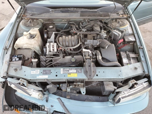 1994 Buick Regal with VIN 2G4WB55L7R1443859, listed as a Copart auction lot 80700454 with 115,818 mi miles and Salvage Title. Bid and sale history available at DreamBid. Image 11.