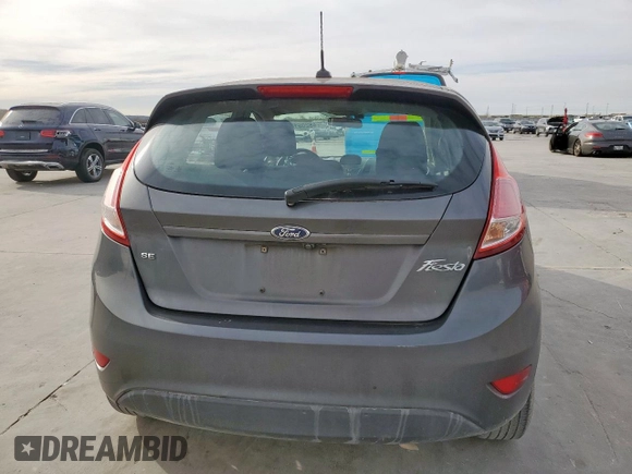 2018 Ford Fiesta SE with VIN 3FADP4EJ1JM110680, listed as a Copart auction lot 48206155 with 75,854 mi miles and Salvage Title. Bid and sale history available at carsss.com. Image 6.
