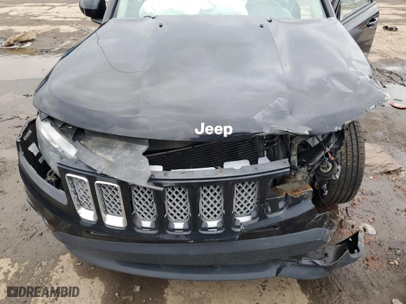 2017 Jeep Compass High Altitude with VIN 1C4NJCEB3HD185342, listed as a Copart auction lot 50215425 with 0 mi miles and Clean Title. Bid and sale history available at carsss.com. Image 12.