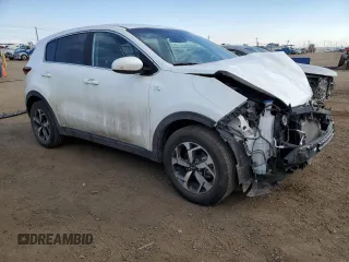 2022 Kia Sportage LX with VIN KNDPMCAC5N7000264, listed as a Copart auction lot 48331525 with 46,509 mi miles and Salvage Title. Bid and sale history available at carsss.com. Image 4.