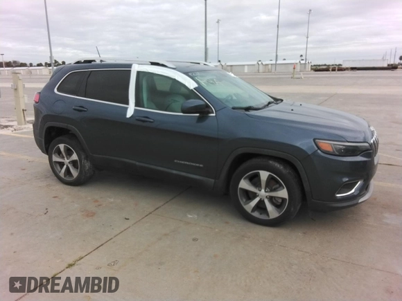 2019 Jeep Cherokee Limited with VIN 1C4PJLDB7KD434047, listed as a Copart auction lot 60901895 with Not provided miles and Non repairable. Bid and sale history available at DreamBid. Image 4.