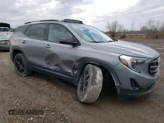 2020 GMC Terrain SLE with VIN 3GKALMEV5LL294370, listed as a Copart auction lot 49858995 with 61,264 mi miles and Salvage Title. Bid and sale history available at DreamBid. Image 4.