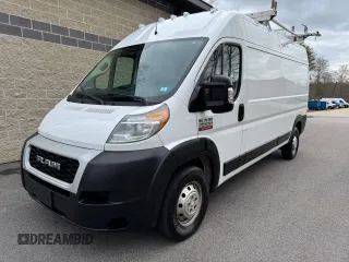 2019 Ram ProMaster Cargo with VIN 3C6TRVDG2KE542872, listed as a Copart auction lot 53188955 with 204,247 mi miles and Clean Title. Bid and sale history available at carsss.com. Image 2.