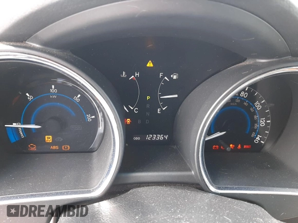 2010 Toyota Highlander Limited with VIN JTEJW3EH9A2040341, listed as a Copart auction lot 56343995 with 123,364 mi miles and Salvage title. Bid and sale history available at DreamBid. Image 9.