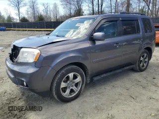 2014 Honda Pilot EX-L with VIN 5FNYF4H50EB042847, listed as a Copart auction lot 50802305 with 180,690 mi miles and Salvage Title. Bid and sale history available at carsss.com. Image 1.