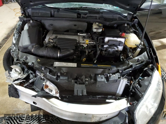 2004 Saturn ION ION 2 with VIN 1G8AN12F24Z207403, listed as a Copart auction lot 50389555 with 28,297 mi miles and Salvage Title. Bid and sale history available at carsss.com. Image 11.