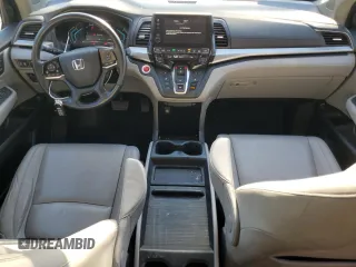 2020 Honda Odyssey EX-L with VIN 5FNRL6H73LB054188, listed as a Copart auction lot 48288055 with 58,047 mi miles and Salvage Title. Bid and sale history available at carsss.com. Image 8.