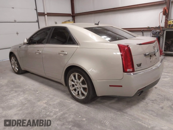 2008 Cadillac CTS RWD w/1SB with VIN 1G6DR57V680205679, listed as a IAAI auction lot 41826273 with 153,061 mi miles. Bid and sale history available at carsss.com. Image 3.