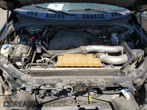 2015 Ford F-150 XLT with VIN 1FTEW1EG7FFA43224, listed as a Copart auction lot 54831665 with 265,723 mi miles and Salvage title. Bid and sale history available at DreamBid. Image 11.
