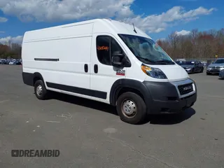 2022 Ram ProMaster Cargo with VIN 3C6MRVJG4NE111866, listed as a IAAI auction lot 42082644 with 62,444 mi miles and . Bid and sale history available at DreamBid. Image 1.