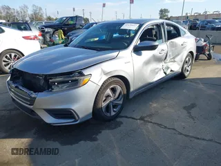2019 Honda Insight EX with VIN 19XZE4F56KE013817, listed as a IAAI auction lot 41435617 with 57,454 mi miles and . Bid and sale history available at carsss.com. Image 2.
