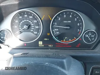 2015 BMW 4 Series 435i xDrive with VIN WBA3T7C50FPW79740, listed as a IAAI auction lot 41740148 with 90,205 mi miles and . Bid and sale history available at carsss.com. Image 7.