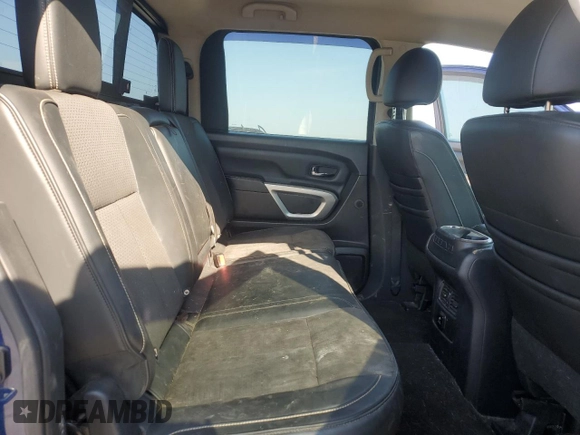 2017 Nissan Titan Pro-4X with VIN 1N6AA1E5XHN544948, listed as a Copart auction lot 61851175 with 216,797 mi miles and Clean title. Bid and sale history available at DreamBid. Image 10.