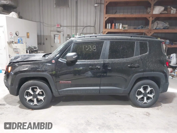 2019 Jeep Renegade Trailhawk z VIN ZACNJBC11KPJ92963, wystawiony jako IAAI lot #41811338 z przebiegiem 95 852 mil mil oraz . Historia ofert i sprzedaży dostępna na DreamBid. Obrazek 14.