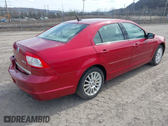 2009 Mercury Milan Premier with VIN 3MEHM02169R617668, listed as a IAAI auction lot 41838193 with 66,779 mi miles and . Bid and sale history available at DreamBid. Image 4.