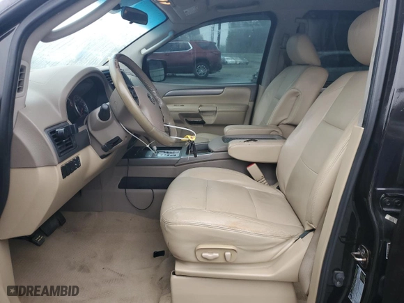 2011 Nissan Armada SV with VIN 5N1BA0ND5BN620409, listed as a Copart auction lot 45012425 with 207,785 mi miles and Salvage Title. Bid and sale history available at carsss.com. Image 7.