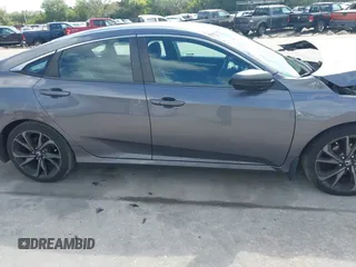 2019 Honda Civic Sedan Sport with VIN 19XFC2F8XKE035939, listed as a IAAI auction lot 42032928 with 84,414 mi miles. Bid and sale history available at carsss.com. Image 14.