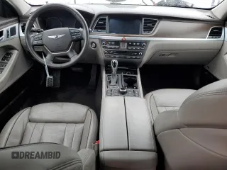 2017 Genesis G80 3.8L with VIN KMHGN4JE8HU171385, listed as a Copart auction lot 51941655 with 233,004 mi miles and Clean Title. Bid and sale history available at carsss.com. Image 8.