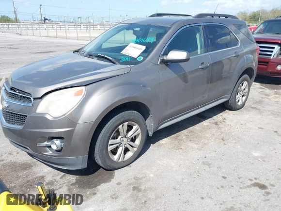2011 Chevrolet Equinox LT w/1LT with VIN 2CNALDEC5B6450948, listed as a IAAI auction lot 41801649 with 108,909 mi miles. Bid and sale history available at carsss.com. Image 2.