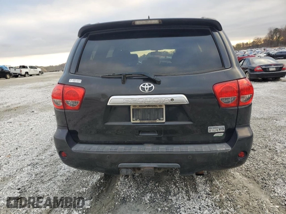 2012 Toyota Sequoia Limited with VIN 5TDJW5G15CS072800, listed as a Copart auction lot 85479194 with 325,561 mi miles and Clean Title. Bid and sale history available at carsss.com. Image 6.