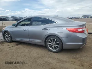 2015 Hyundai Azera z VIN KMHFG4JG7FA439963, wystawiony jako Copart lot #57679575 z przebiegiem 200 379 mil mil oraz Czysty tytuł • Clean title. Historia ofert i sprzedaży dostępna na DreamBid. Obrazek 2.