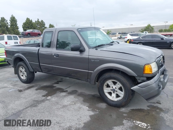 2005 Ford Ranger XL with VIN 1FTYR14U65PA76459, listed as a IAAI auction lot 42138876 with 350,563 mi miles. Bid and sale history available at carsss.com. Image 1.
