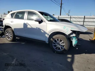 2023 Mazda CX-5 2.5 S with VIN JM3KFBAM9P0280295, listed as a Copart auction lot 41708725 with 15,274 mi miles and Salvage Title. Bid and sale history available at carsss.com. Image 4.